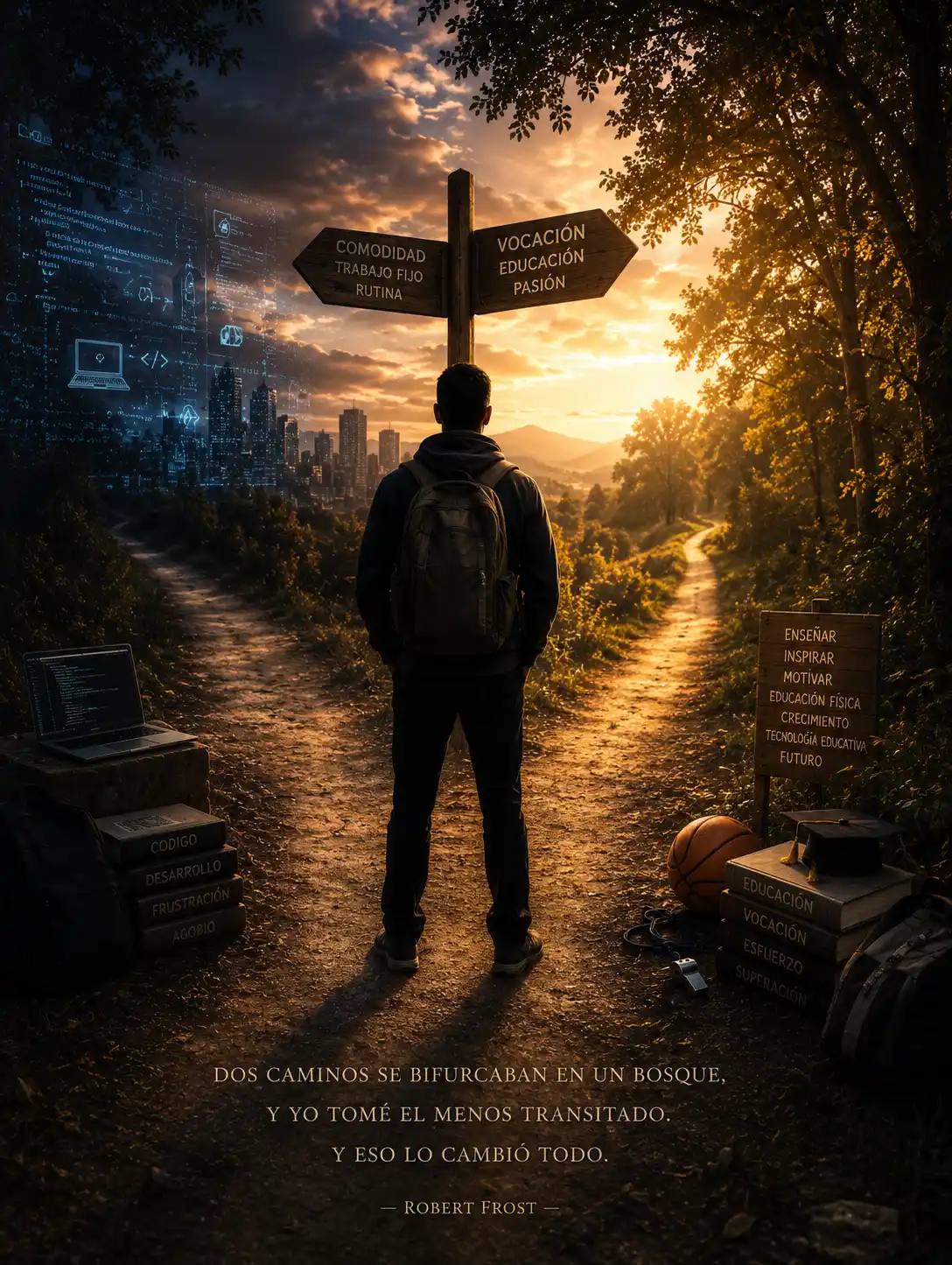 Dos caminos y una decisión